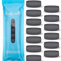 13 Pack Replacement Rollers for Amope Pedi Perfect Refills Electronic Foot File-(6 Extra Coarse& 7 Regular Coarse)